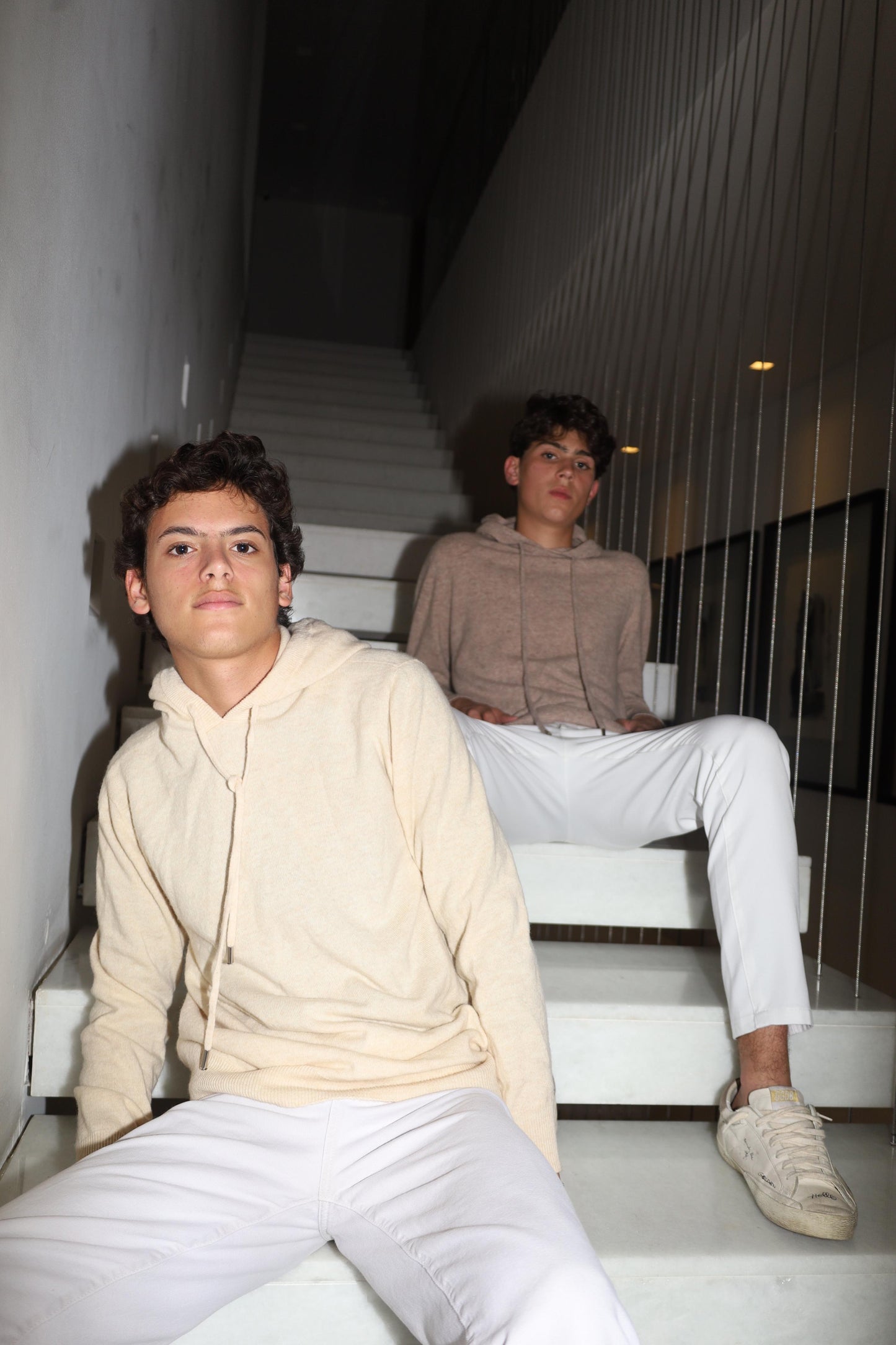 Merino Knitted Hoodie